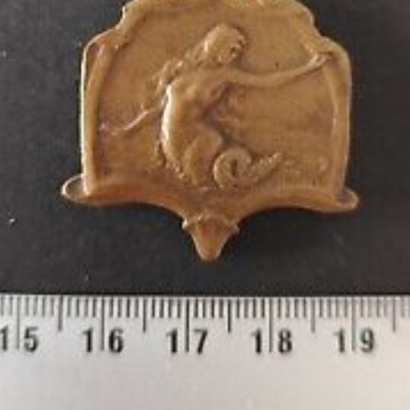 VINTAGE ANCIENNE MEDAILLE SPORTIVE NECKLACE - Picture 7 of 8